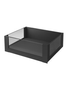 Legrabox Free C Height (177mm) Internal Drawer With Glass Carbon Black