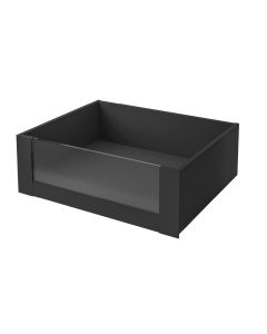 Legrabox C Height (177mm) Internal Drawer With Full Height Glass Carbon Black