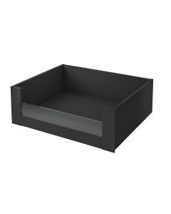 Legrabox C Height (177mm) Internal Drawer With Half Height Glass Carbon Black