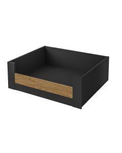 Legrabox C Height (177mm) Internal Drawer with Half Height Oak Carbon Black