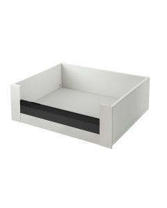Legrabox C Height (177mm) Internal Drawer With Half Height Privacy Glass Silk White