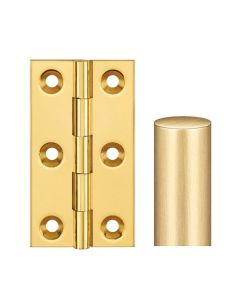 SIMONSWERK 0960 HINGE 63 X 35MM SATIN BRASS LACQUERED (UK 514)