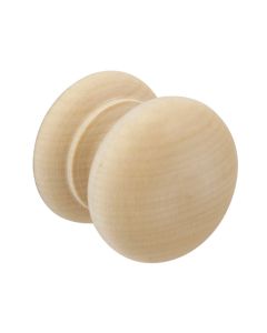 WOOD KNOB RK73L 195.77.302 44mmDIA BEECH
