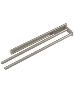 TOWEL RAIL 2 ARM 460mm SILVER ANOD. 510.50.929