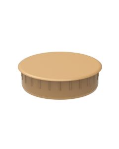 COVER CAP LIGHT OAK 35MM 