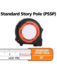 STANDARD STORY POLE TAPE 25 ft FASTCAP         98031