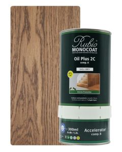RUBIO MONOCOAT OIL & 2C SHELL GREY SET 1.3L