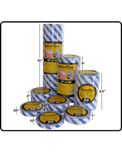 2" X 50' SPEEDTAPE DOUBLE SIDED TAPE