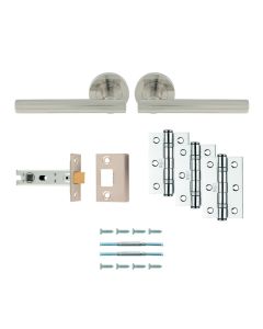 CARLISLE BRASS FARO LATCH PACK - ULTIMATE DOOR PACK SATIN NICKEL