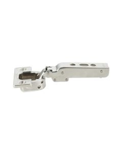 LAMP SUGATSUNE FULL 25MM OVERLAY HEAVY DUTY CABINET HINGE SPRUNG WITH CATCH -  NICKEL.