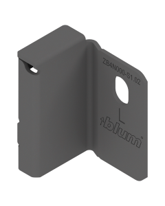 MERIVOBOX CHIPBOARD BACK FIXING, HEIGHT N (82.5 MM), LEFT    2874323 