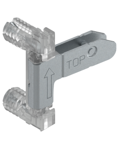 MERIVOBOX FRONT FIXING BRACKET BOTTOM, TOOL-FREE WITH INSERTA, SYMMETRICAL      8852615