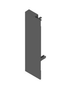 MERIVOBOX FRONT FIXING, HEIGHT E, FOR INNER PULL-OUT, RIGHT     9039213 